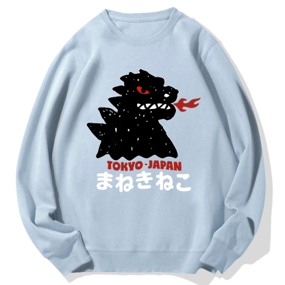 Lucky Monster Geek Cotton Sweatshirt