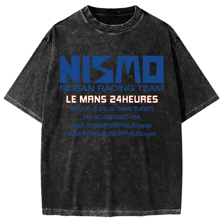 Nismo Nissan Racing Team Vintage Washed T-shirt