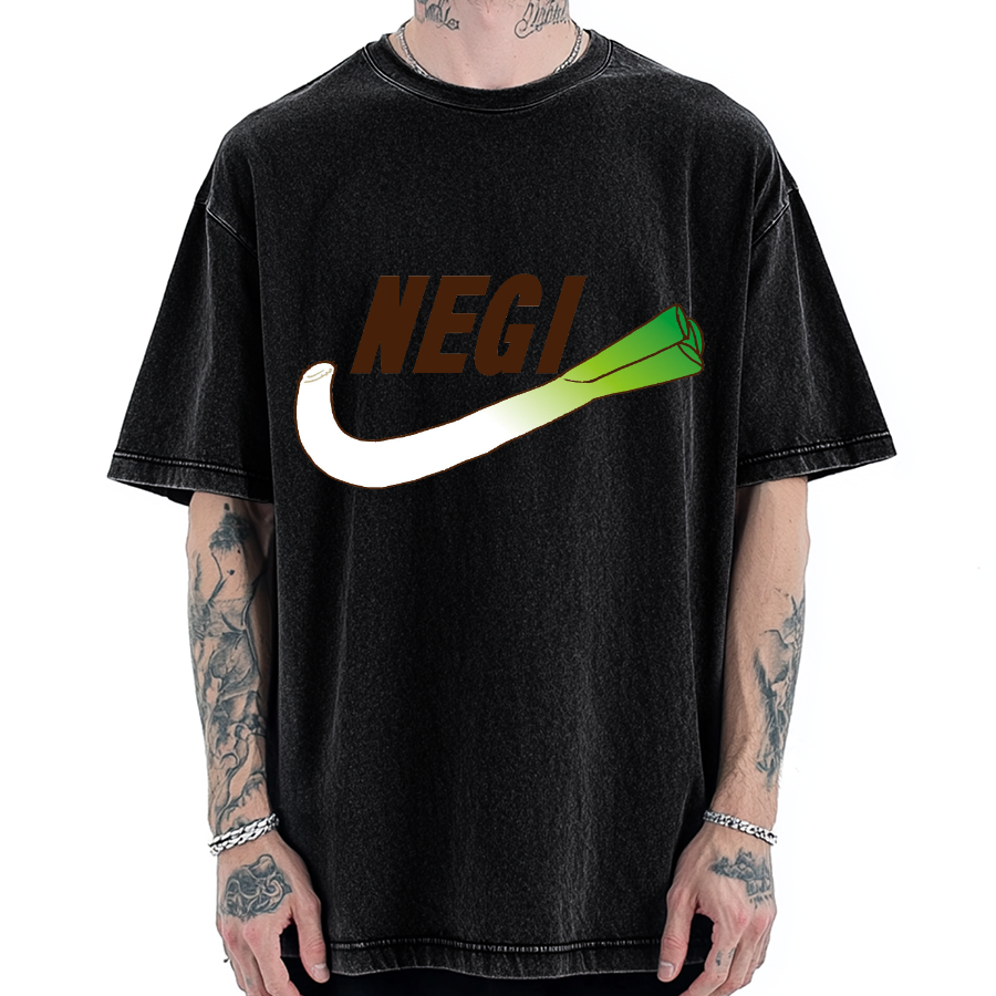 Negi Spring onion Vintage Washed T-shirt