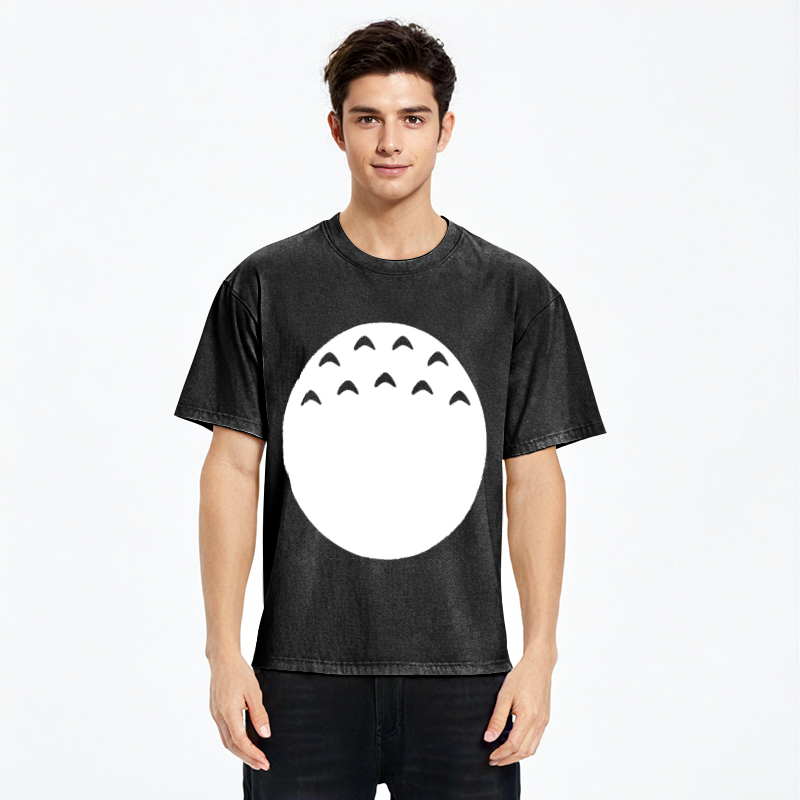 Tokyo-Assassin Soft And Cute Belly Washed T-Shirt-Tokyo-Assassin