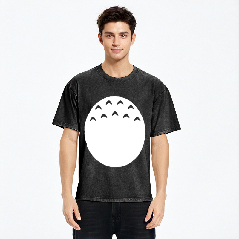 Tokyo-Assassin Soft And Cute Belly Washed T-Shirt-Tokyo-Assassin