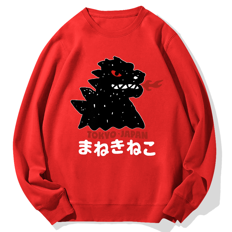 Lucky Monster Geek Cotton Sweatshirt