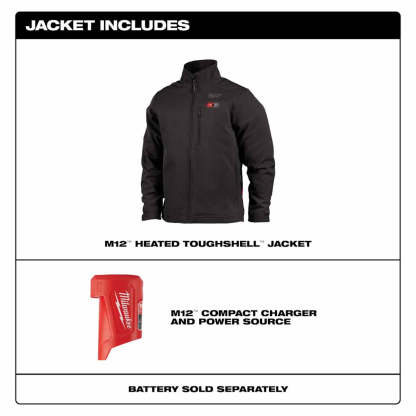 e??��M12 Heated Jacket Only-Black