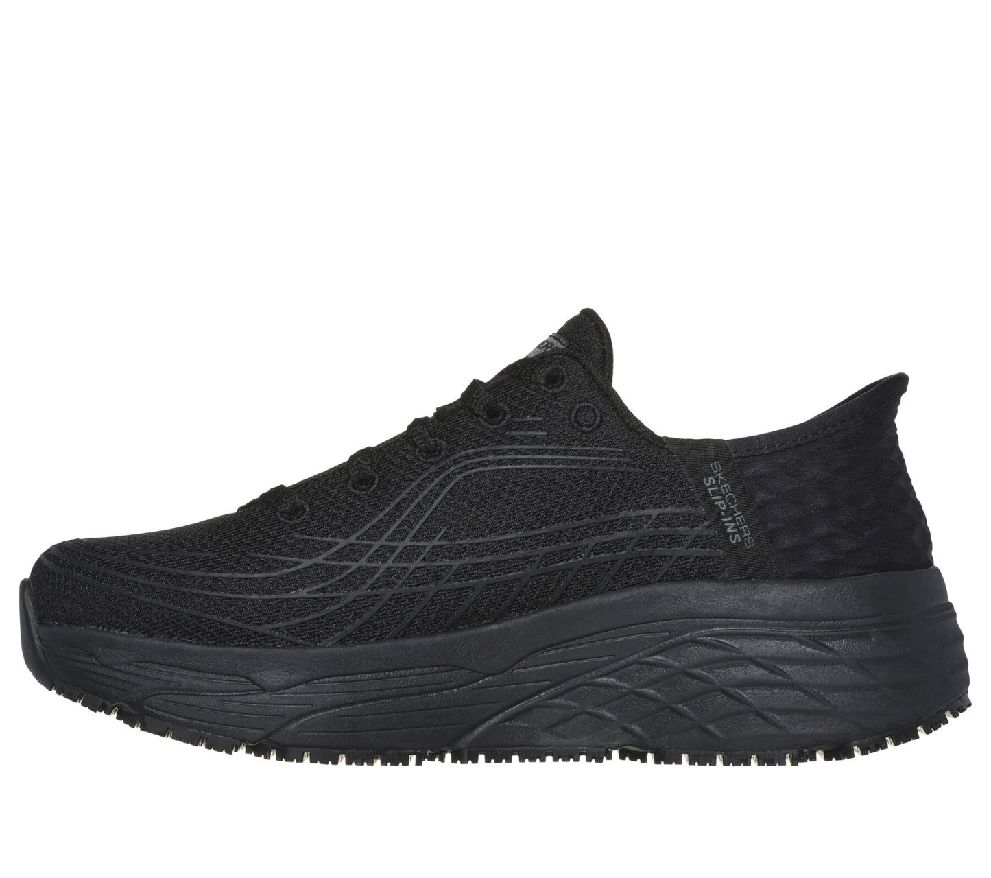 (WMNS)Skethechers Slip-ins RF Work: Max Cushioning Elite
