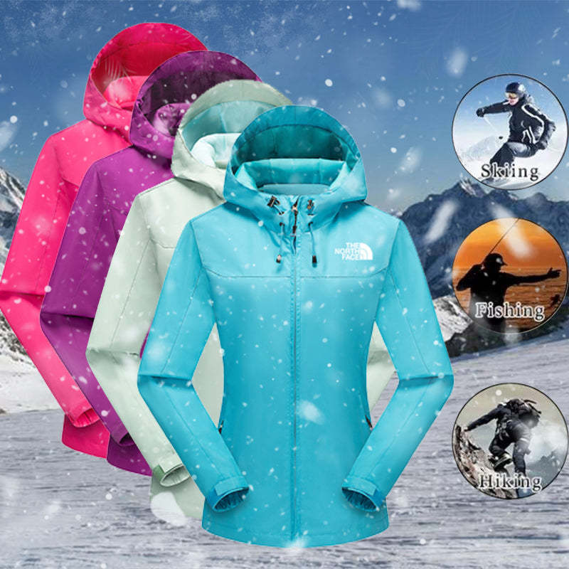 THE NORTHETH FACE Women Outdoor Mountaineering Autumn Winter Jacket Windproof And Waterproof