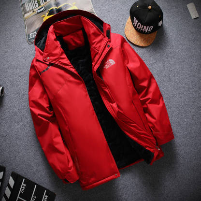 Wool waterproof breathable thick jacket