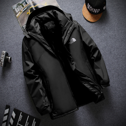 Wool waterproof breathable thick jacket