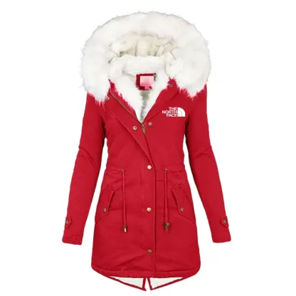 2024 Women's Winter Long Hooded Jacket