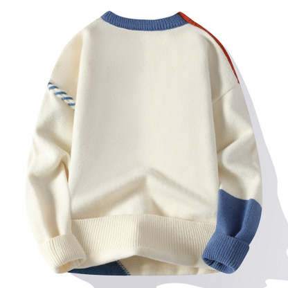 Nitheke Casual Patchwork Sweater - CLEARANCE SALE