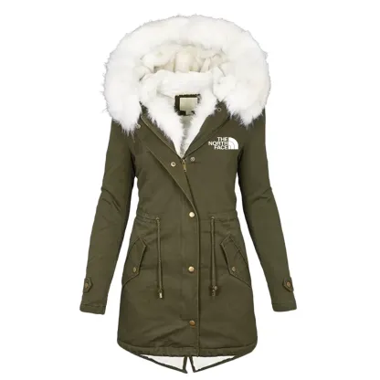2024 Women's Winter Long Hooded Jacket