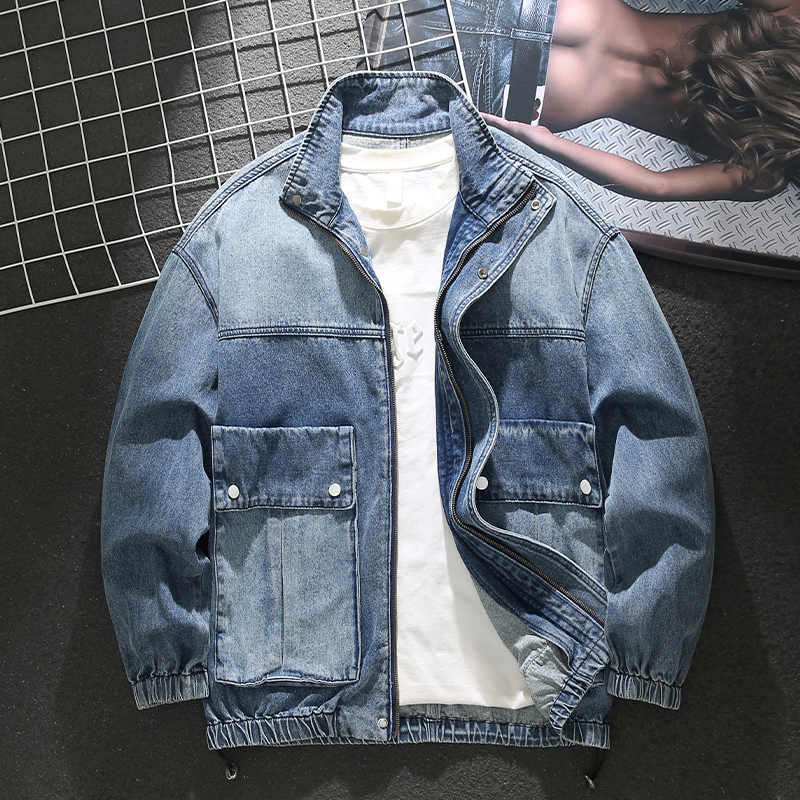 Zip Cardigan Vintage Jacket