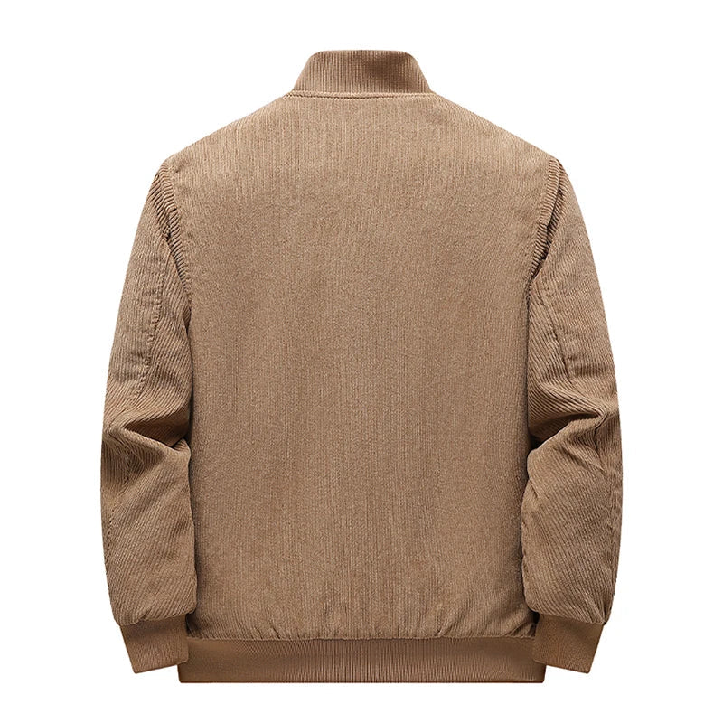 8XL Winter Men’s Thick Corduroy Fleece Jacket