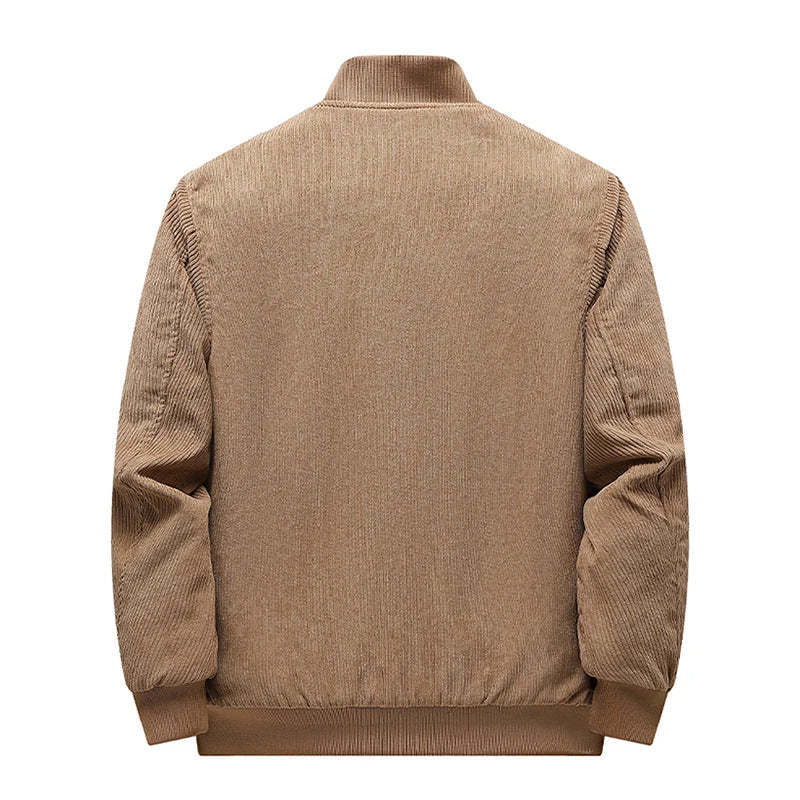 8XL Winter Men’s Thick Corduroy Fleece Jacket