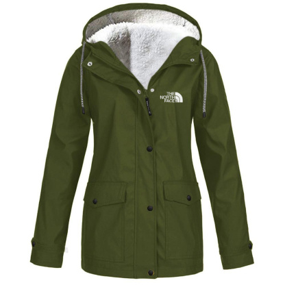 THE NORTHETH FACE women's fleece windproof hooded jacket