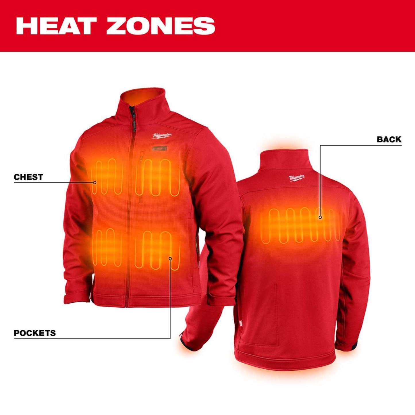 e??��M12 Heated Jacket Only-Black