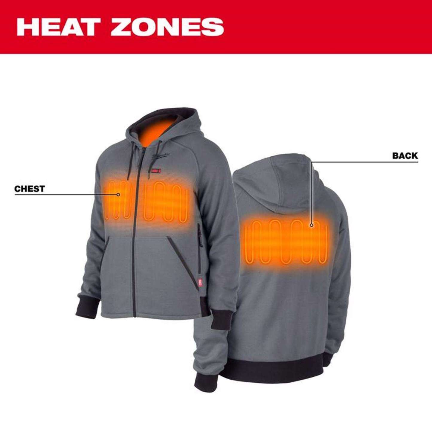e??��M12 Heated Jacket Only-Black