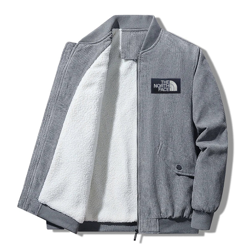 8XL Winter Men’s Thick Corduroy Fleece Jacket