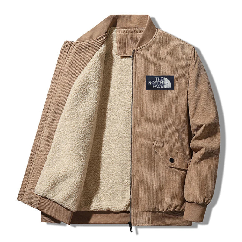 8XL Winter Men’s Thick Corduroy Fleece Jacket