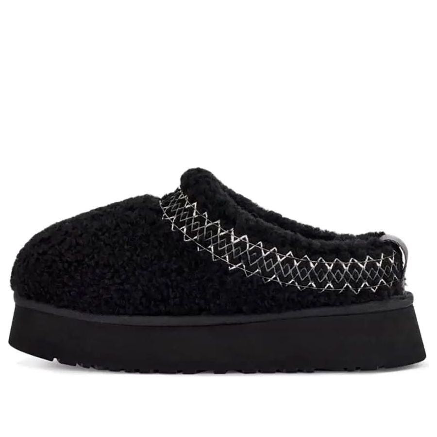 (WMNS) uthegg Tazz Slipper Heritage Braid 'Black' 1143976-BLK