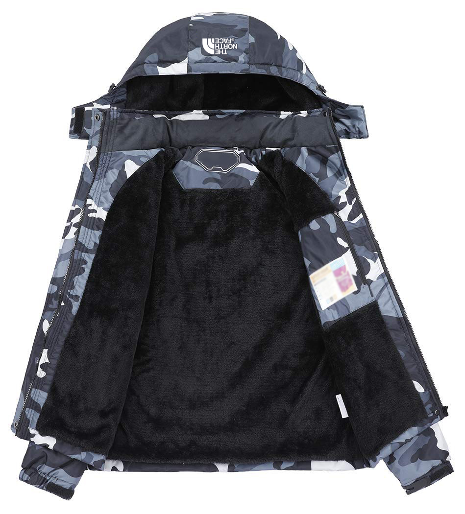 Women's Waterproof Ski Jacket Warm Winter Snow Coat Mountain Windbreaker Hooded Raincoat Jacket