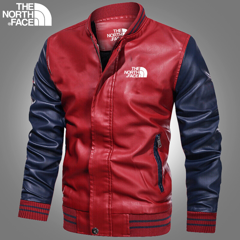 2023 nueva chaqueta informal estampada con cuello levantado