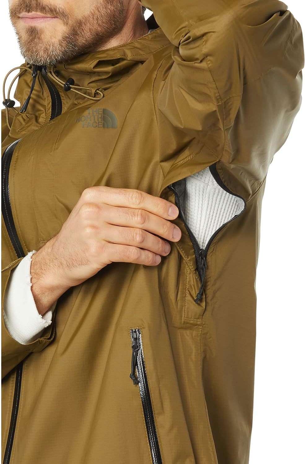 THE NORTHETH FACE Men's Rain Hooded Jacket