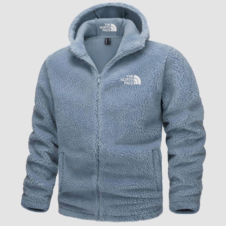 Chaqueta Sherpa con capucha y forro polar para hombre