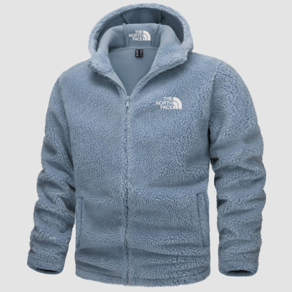 Chaqueta Sherpa con capucha y forro polar para hombre