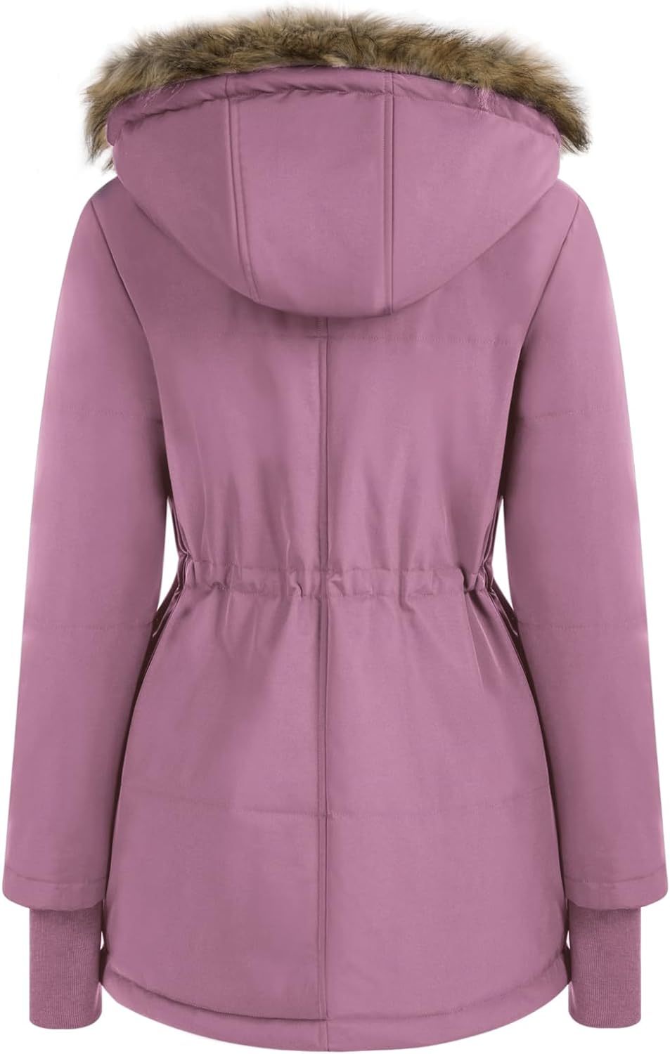 Fur down jacket - Women's