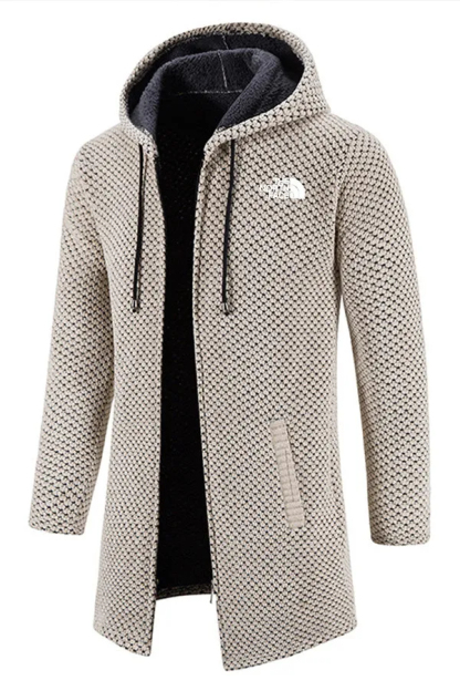 Su��ter largo con capucha Keep Warm