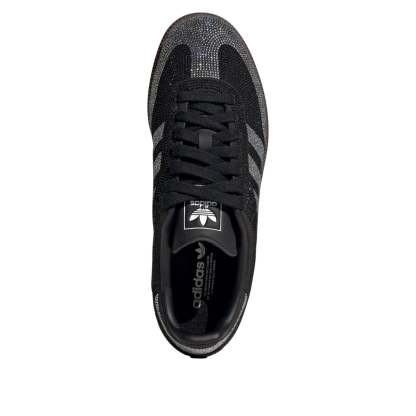 adidas Samba OG Rhinestone Black Silver