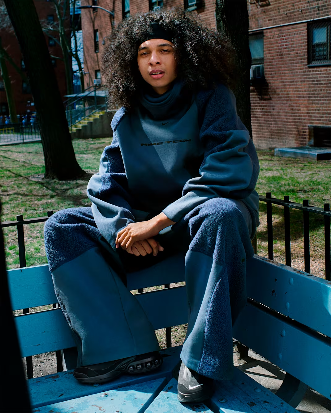 Nike Tech Boreas Men's Oversized Hoodie Sustainable Materials