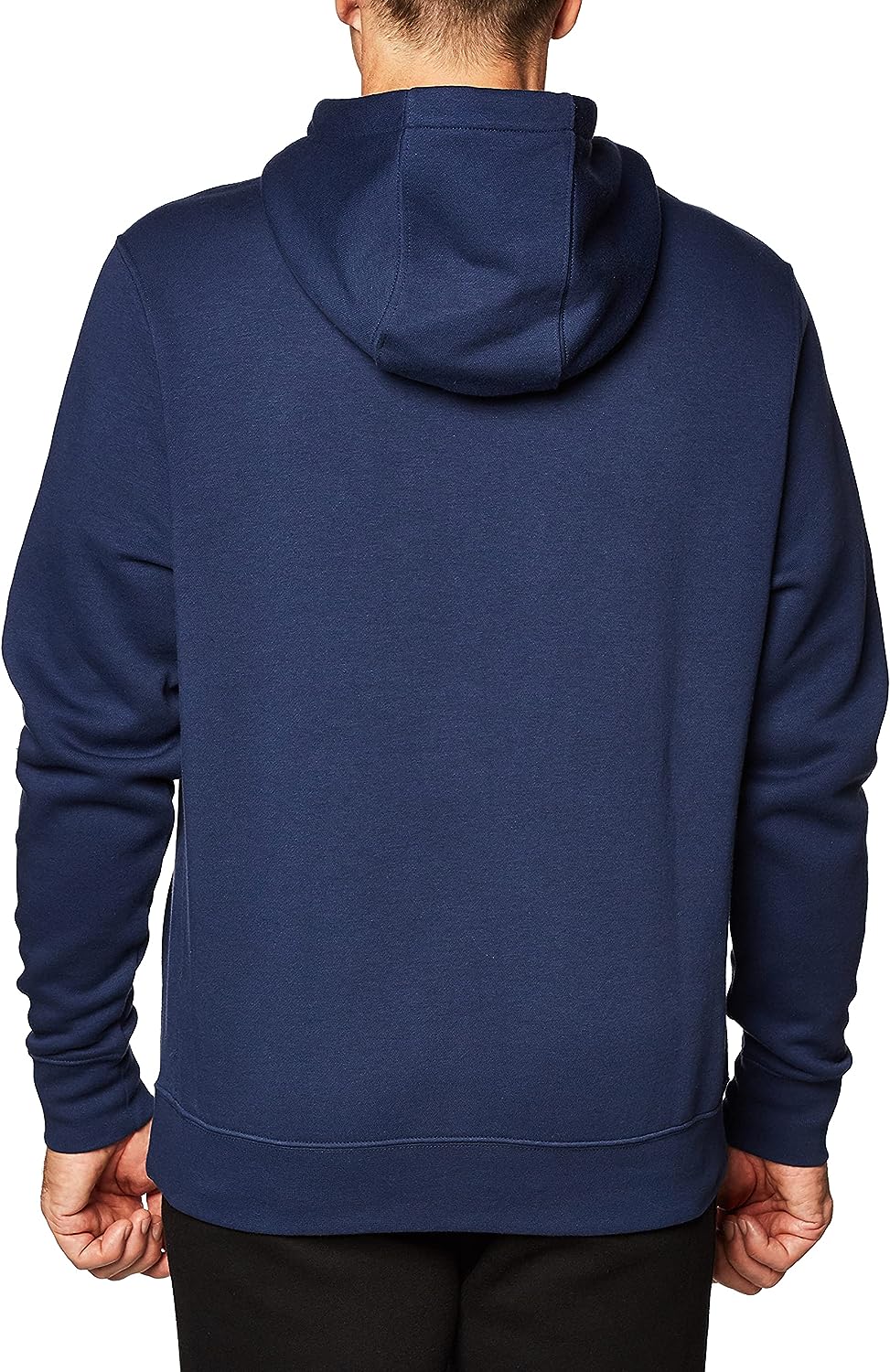 Mens Club Pullover Hoodie  Size S Midnight Navy/White