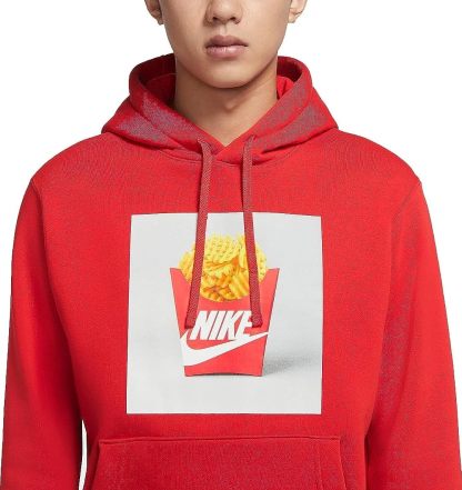 Mens Sole Food Pullover Hoodie Waffle Fries