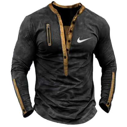 2025 Men's Slim Fit V-Neck Shirt