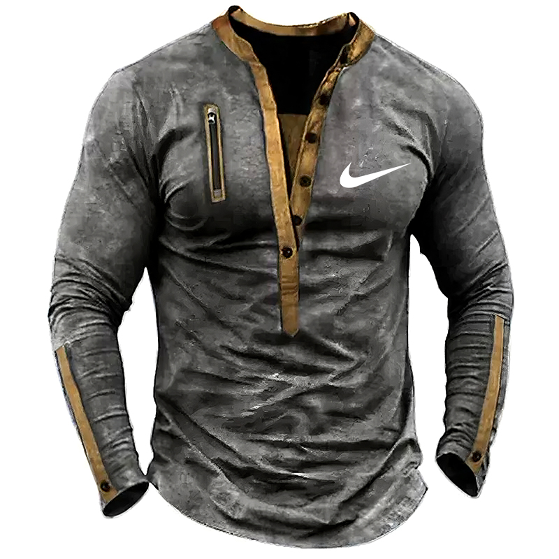 2025 Men's Slim Fit V-Neck Shirt