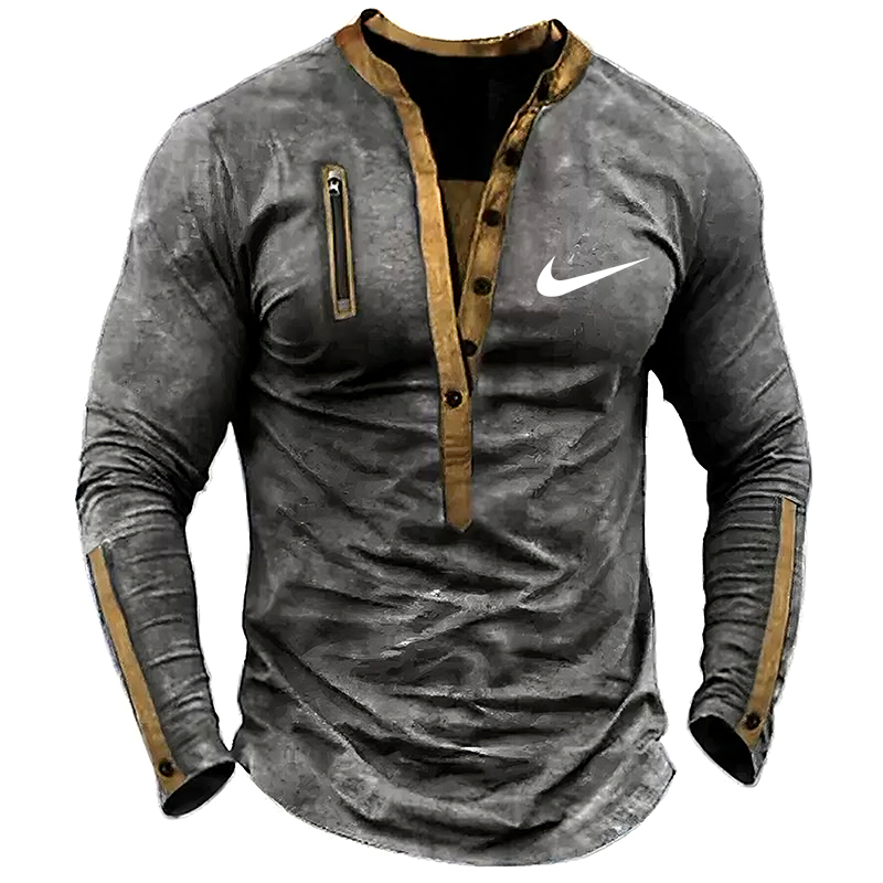 2025 Men's Slim Fit V-Neck Shirt