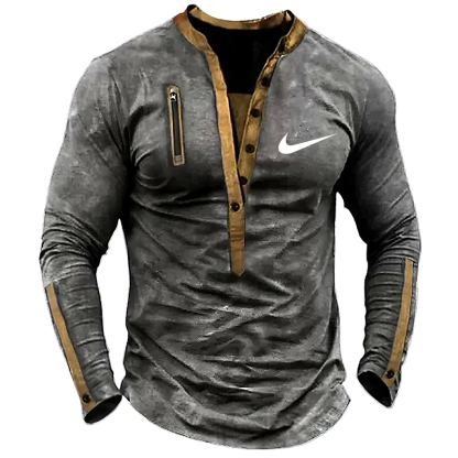 2025 Men's Slim Fit V-Neck Shirt