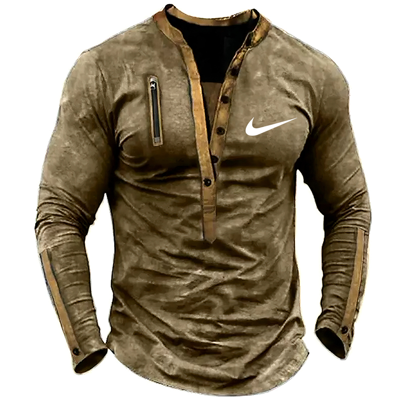 2025 Men's Slim Fit V-Neck Shirt