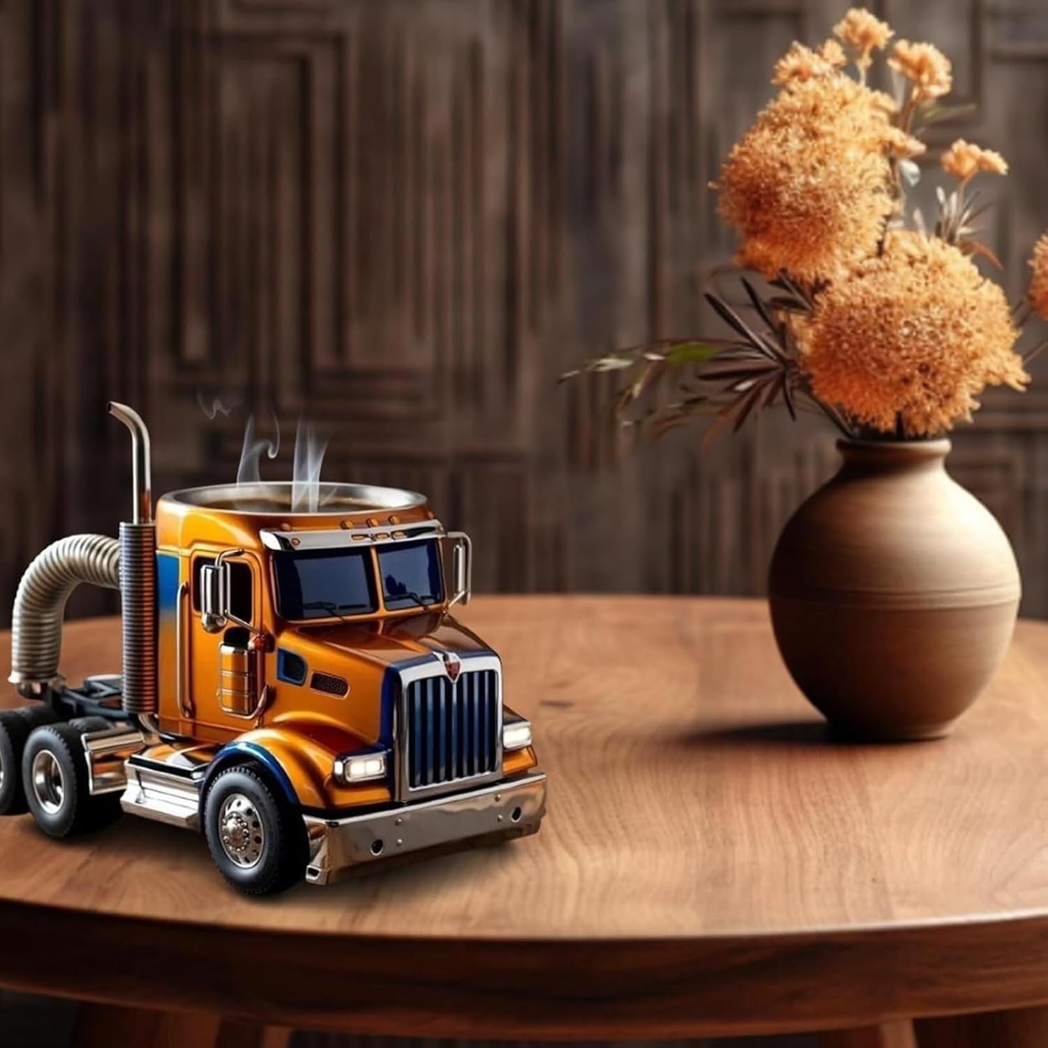 🔥NEW HOT SELLING 49% OFF🔥Handmade Semi-Truck Ceramic Coffee Mug