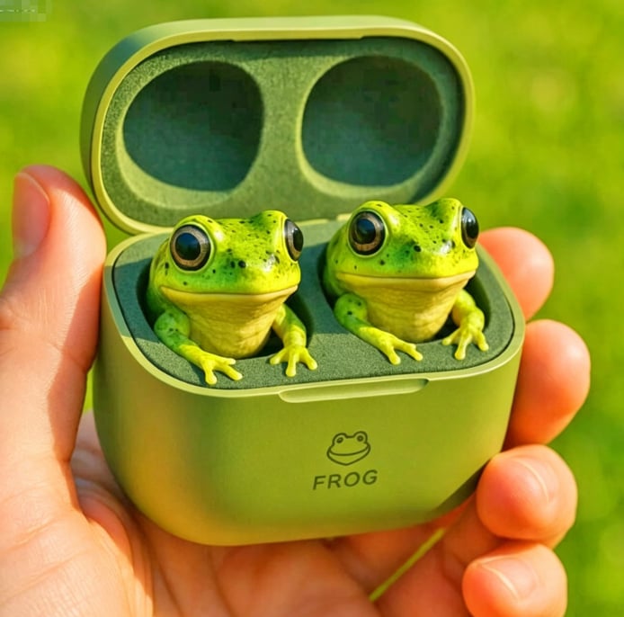-3D Stereo Animal Design | Wireless Earphones with Cartoon Charging Case