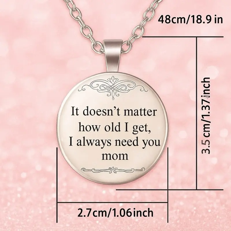 Mother’s Day Gift for Mom 💖 | “I Always Need You” Keychain