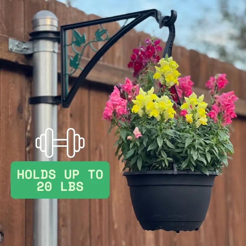 🌿 Garden Hanging Bracket – Durable Outdoor Plant Hook
