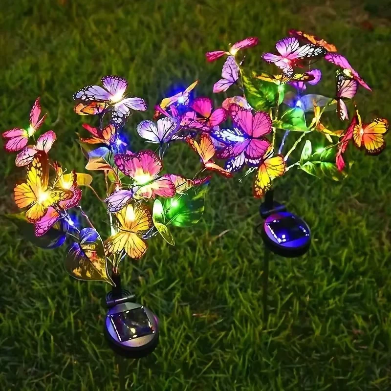 🦋Solar Outdoor Butterfly Lights💐A Gentle Light for Remembrance