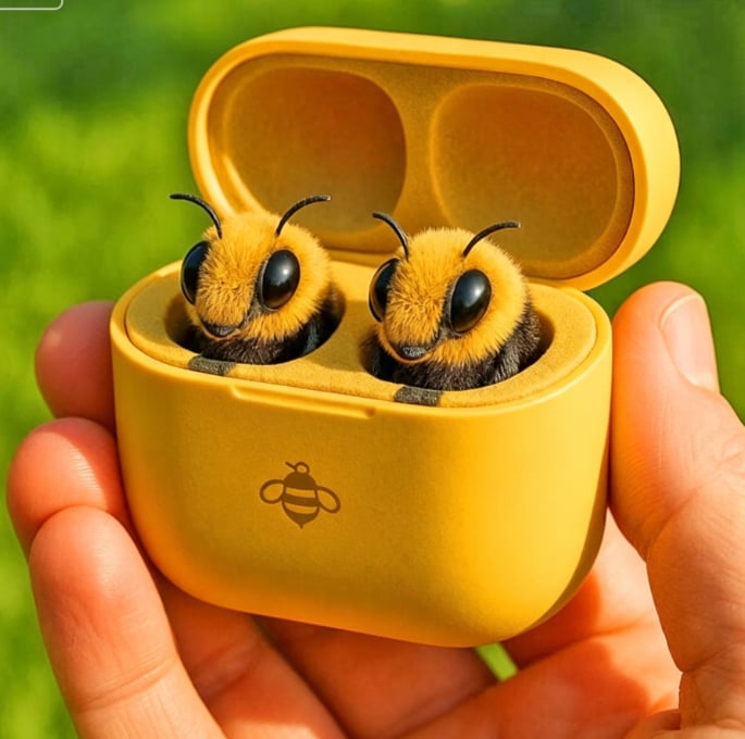 -3D Stereo Animal Design | Wireless Earphones with Cartoon Charging Case