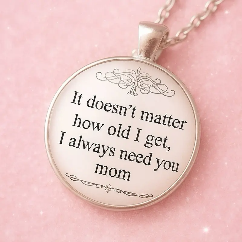 Mother’s Day Gift for Mom 💖 | “I Always Need You” Keychain