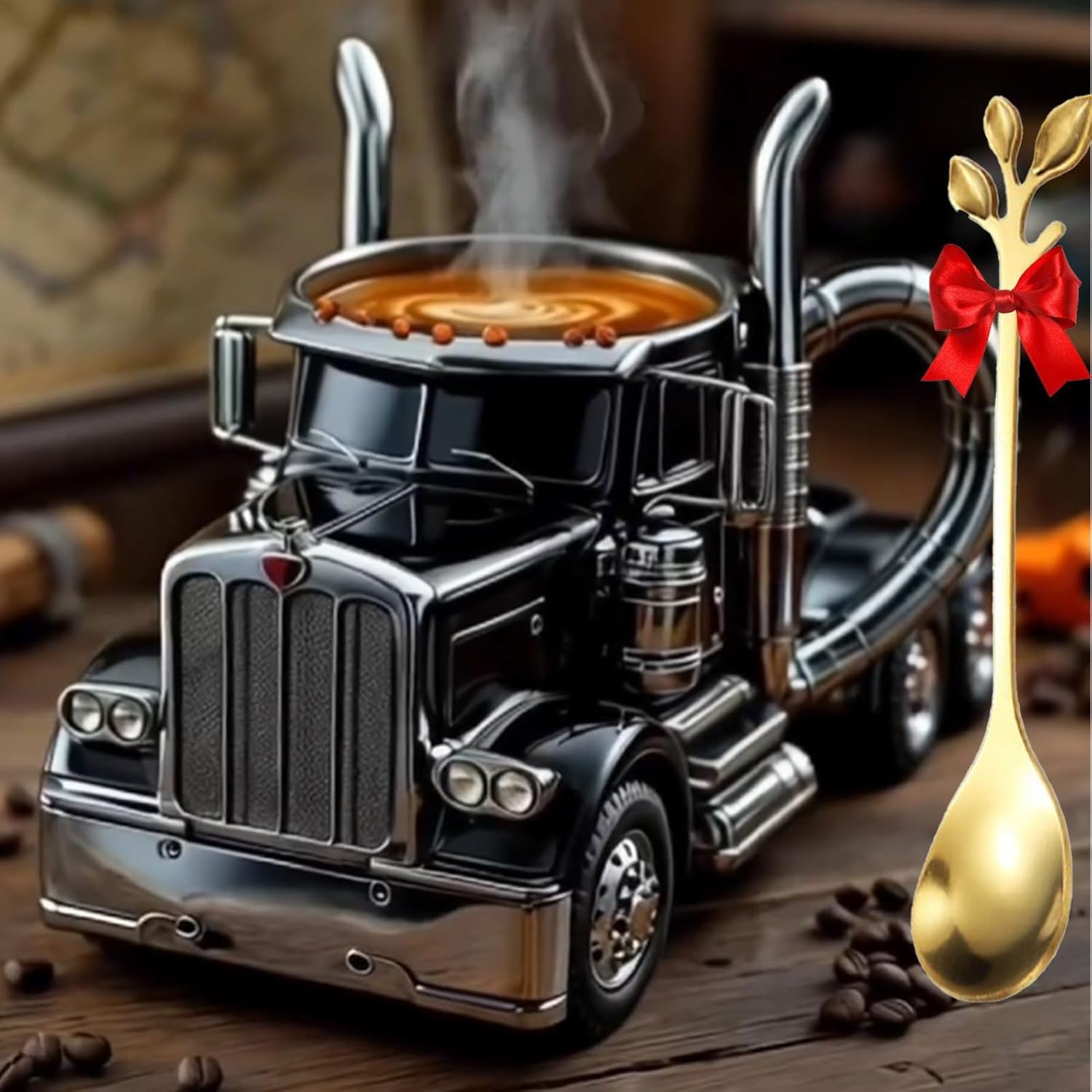 🔥NEW HOT SELLING 49% OFF🔥Handmade Semi-Truck Ceramic Coffee Mug