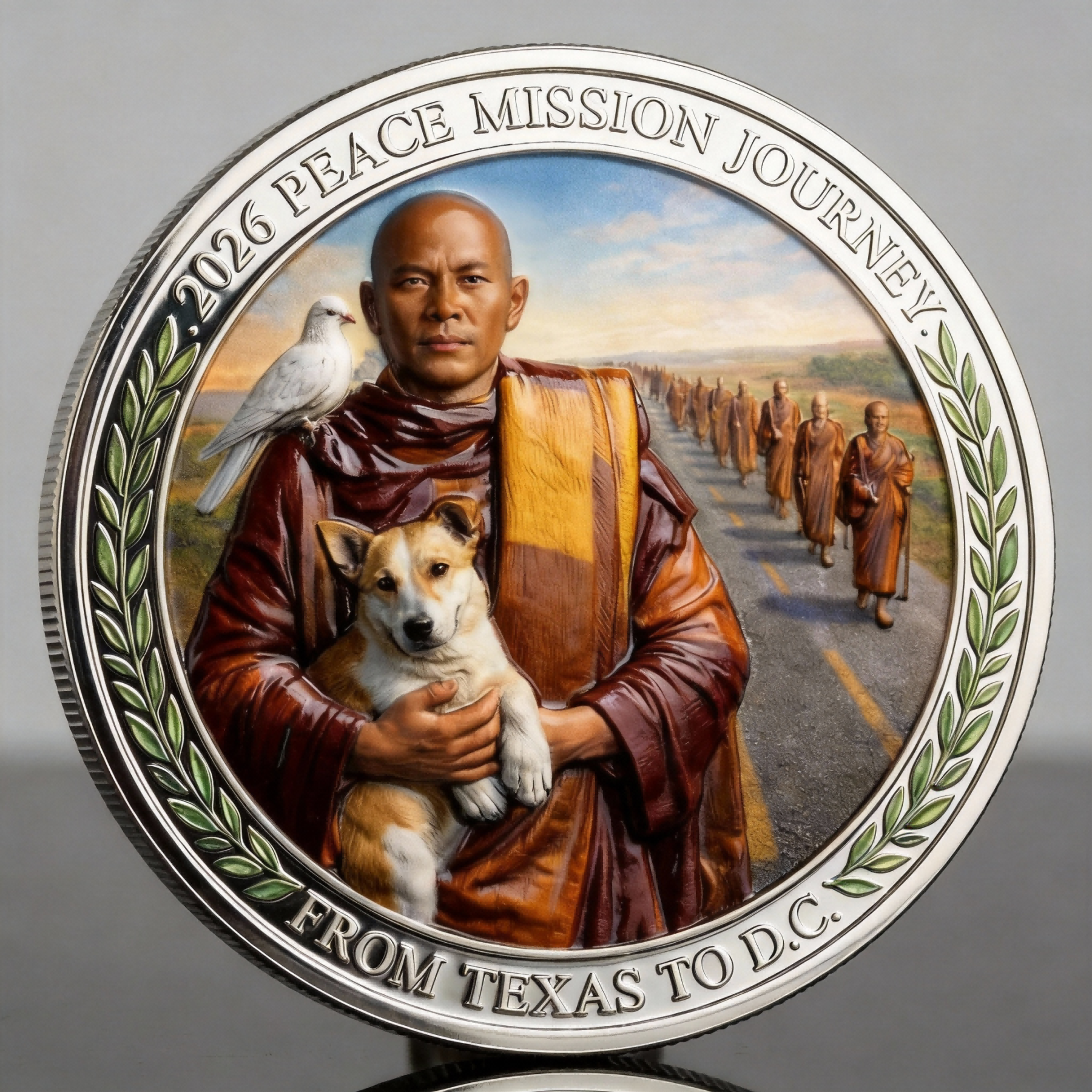 🏆NEW YEAR 60% OFF - 🙏2026“Journey of Peace Mission”Commemorative Coi