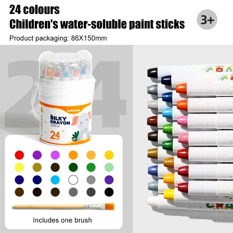 🔥Twist Crayons: The Ultimate Mess-Free Art Set for Kids 🎨