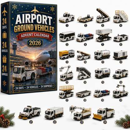 ⏰Christmas Early Bird 50% OFF-🎄🚂Trains & Rail Vehicles Advent Calendar 2026 – 24 Railway Surprises